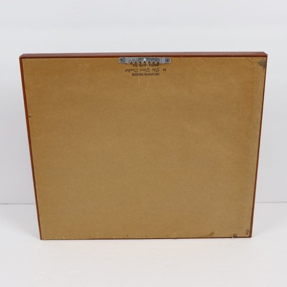 Set 2 Vintage Needlepoint The Gleaners The Angelus Jean-Francois Millet Framed - Picture 9 of 12